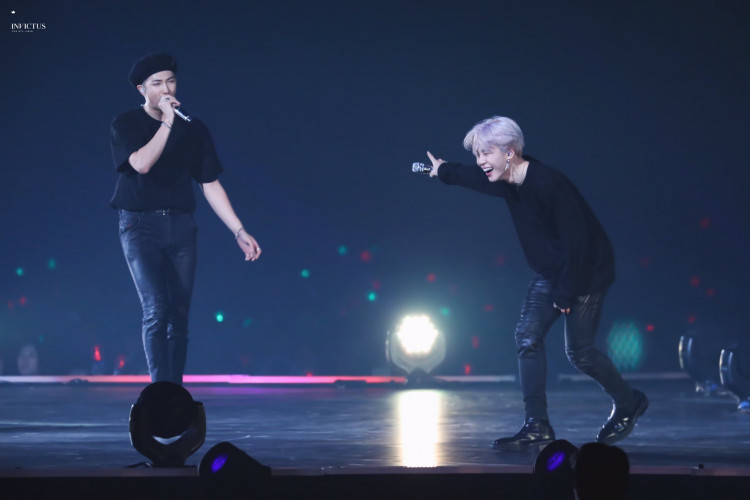 "I think that [J-Hope] is in love with me."
