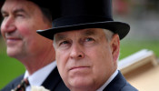 FILE PHOTO: Horse Racing - Royal Ascot - Ascot Racecourse, Ascot, Britain - June 20, 2019 Britain's Prince Andrew arrives by horse and carriage on ladies day. REUTERS/Toby Melville/File Photo