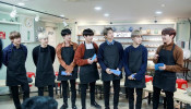 Only six members were spotted.