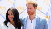 FILE PHOTO: Britain's Prince Harry and Meghan visit South Africa