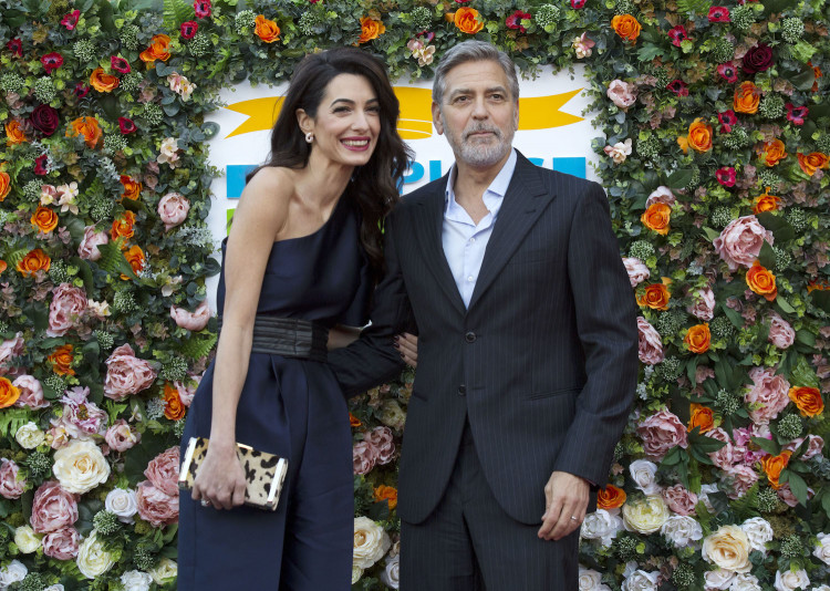 Amal and George Clooney