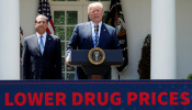 FILE PHOTO: U.S. President Trump delivers a speech about lowering prescription drug prices from the Rose Garden at the White House in Washington