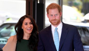 FILE PHOTO: Britain's Prince Harry and Meghan, Duchess of Sussex, attend the WellChild Awards Ceremony in London