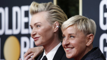 Portia de Rossi and Ellen DeGeneres