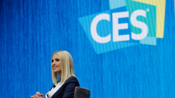 Ivanka Trump, daughter of President Donald Trump, speaks in a keynote address during the 2020 CES in Las Vegas