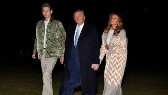 Donald Trump, Melania Trump, Barron Trump