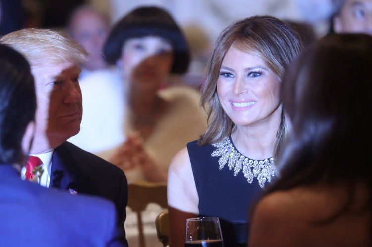 U.S. President Trump and First Lady Melania Trump attend their Christmas Eve party at Mar-a-Lago