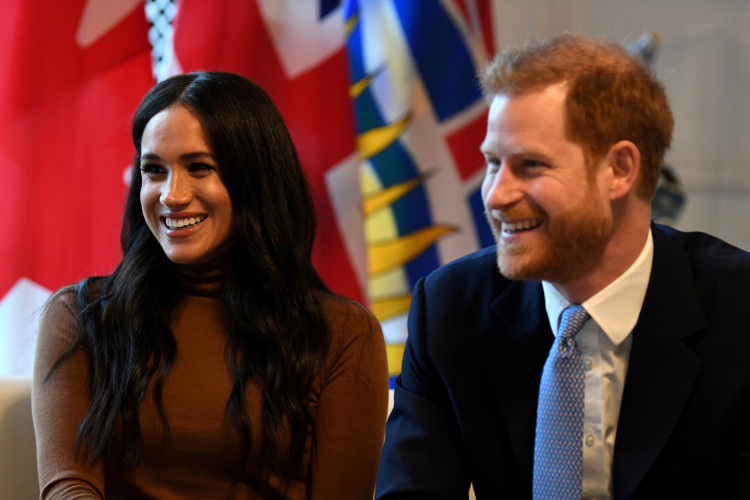 FILE PHOTO: Britain's Prince Harry and his wife Meghan, Duchess of Sussex visit Canada House in London, Britain January 7, 2020. Daniel Leal-Olivas/Pool via REUTERS/File Photo