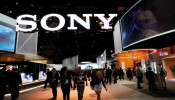 A view of the Sony booth during the 2020 CES in Las Vegas
