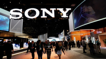A view of the Sony booth during the 2020 CES in Las Vegas