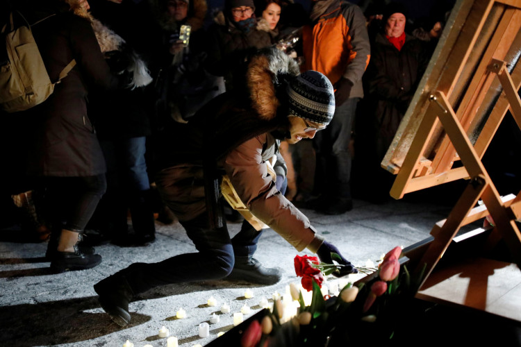 Ukrainian Boeing 737-800 crash tribute