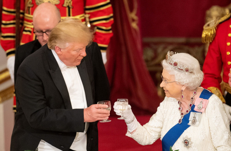 FILE PHOTO: U.S. President Donald Trump visits Britain