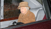 Members of the royal family attend church in Sandringham