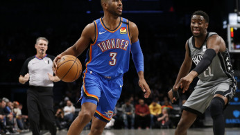 NBA: Oklahoma City Thunder at Brooklyn Nets