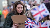 Britain's Prince William and Catherine, Duchess of Cambridge visit Bradford