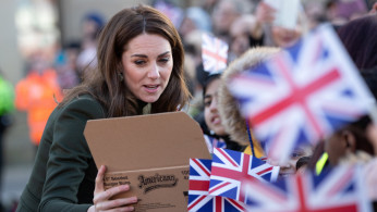Britain's Prince William and Catherine, Duchess of Cambridge visit Bradford
