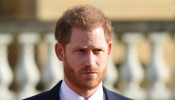 Britain's Prince Harry attends draw for the Rugby League World Cup in London