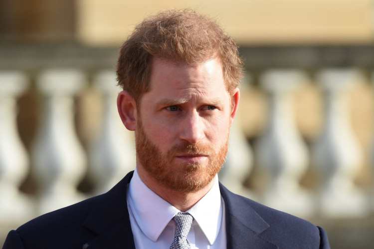 Britain's Prince Harry attends draw for the Rugby League World Cup in London