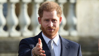 Britain's Prince Harry attends draw for the Rugby League World Cup in London