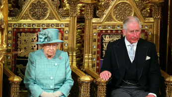 Queen Elizabeth II and Prince Charles