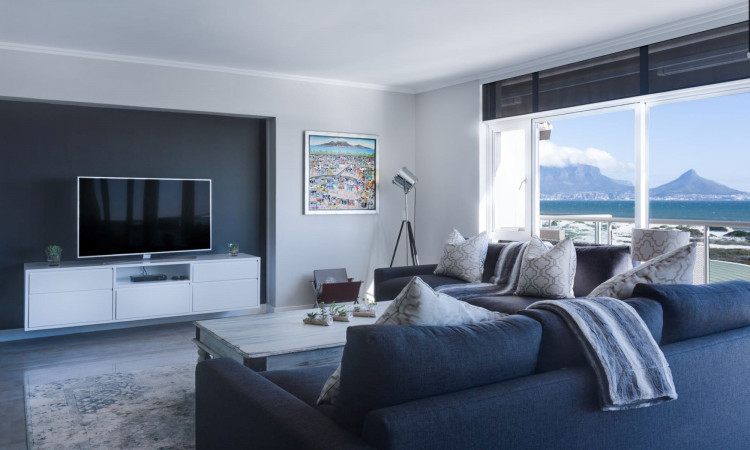 Photo of a living room.
