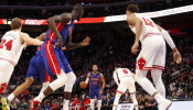 NBA: Chicago Bulls at Detroit Pistons