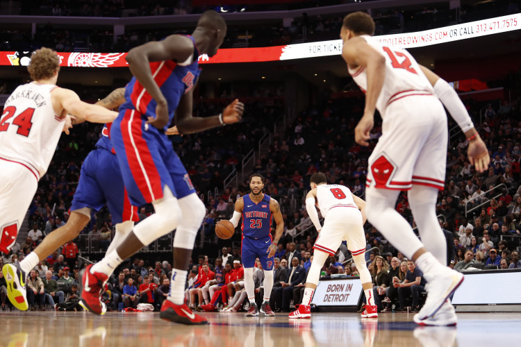 NBA: Chicago Bulls at Detroit Pistons