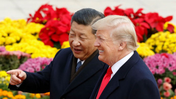  US President Donald Trump and China President Xi Jinping