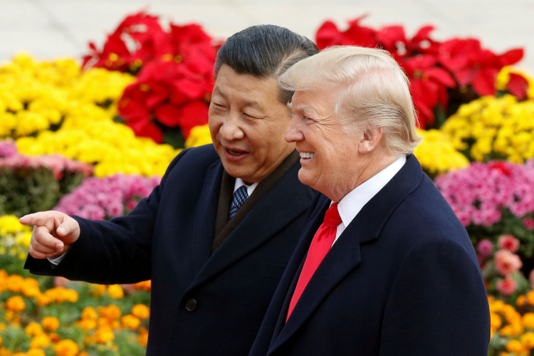 US President Donald Trump and China President Xi Jinping
