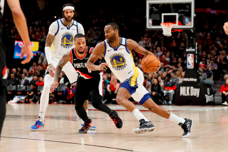 NBA: Golden State Warriors at Portland Trail Blazers