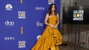 77th Golden Globe Awards - Photo Room - Beverly Hills, California, U.S., January 5, 2020 - Sandra Bullock poses backstage. REUTERS/Mike Blake