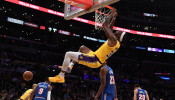 NBA: New York Knicks at Los Angeles Lakers