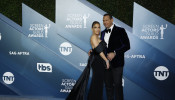 26th Screen Actors Guild Awards – Arrivals – Los Angeles, California, U.S., January 19, 2020 – Jennifer Lopez and Alex Rodriguez. REUTERS/Monica Almeida
