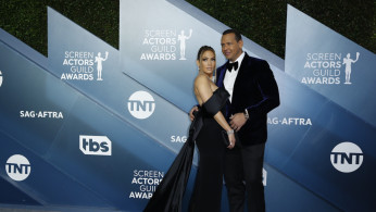 26th Screen Actors Guild Awards – Arrivals – Los Angeles, California, U.S., January 19, 2020 – Jennifer Lopez and Alex Rodriguez. REUTERS/Monica Almeida