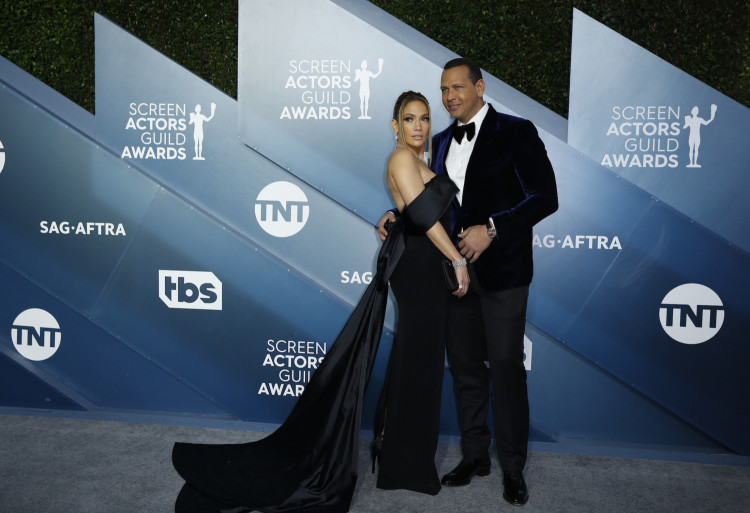 26th Screen Actors Guild Awards – Arrivals – Los Angeles, California, U.S., January 19, 2020 – Jennifer Lopez and Alex Rodriguez. REUTERS/Monica Almeida