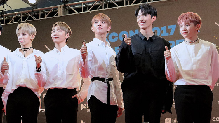 SEVENTEEN Vocal Team members Jeonghan, Seungkwan, Joshua, DK, and Woozi