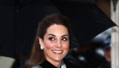 Catherine, Duchess of Cambridge arrives for the Holocaust Memorial Day Commemorative Ceremony in Westminster, London