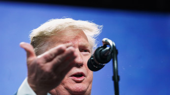 U.S. President Donald Trump speaks at the American Farm Bureau Federation's Annual Convention and Trade Show in Austin