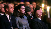 Prince William, Duke of Cambridge and Catherine, Duchess of Cambridge attend the UK Holocaust Memorial Day Commemorative Ceremony in Westminster in London, Britain January 27, 2020. Chris Jackson/Pool via REUTERS