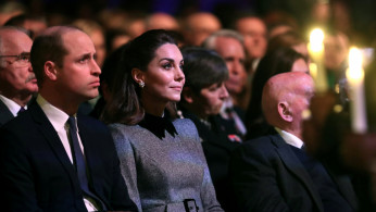 Prince William, Duke of Cambridge and Catherine, Duchess of Cambridge attend the UK Holocaust Memorial Day Commemorative Ceremony in Westminster in London, Britain January 27, 2020. Chris Jackson/Pool via REUTERS