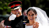 FILE PHOTO: Prince Harry, Queen Elizabeth's grandson, marries U.S. actress Meghan Markle in Windsor
