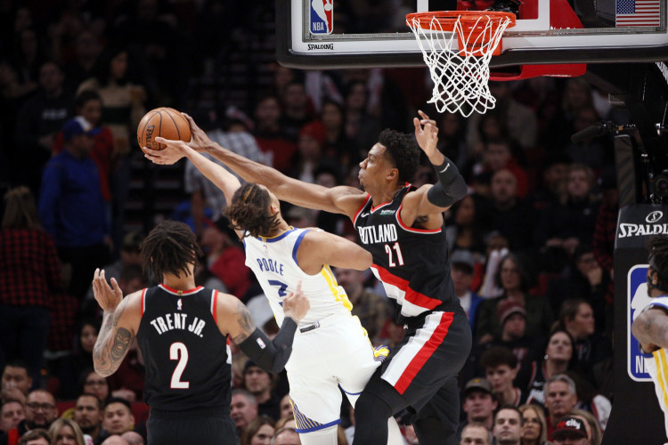 NBA: Golden State Warriors at Portland Trail Blazers