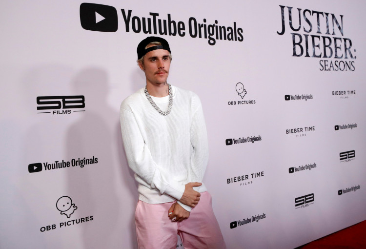 Singer Justin Bieber poses at the premiere for the documentary television series "Justin Bieber: Seasons" in Los Angeles, California, U.S., January 27, 2020. REUTERS/Mario Anzuoni