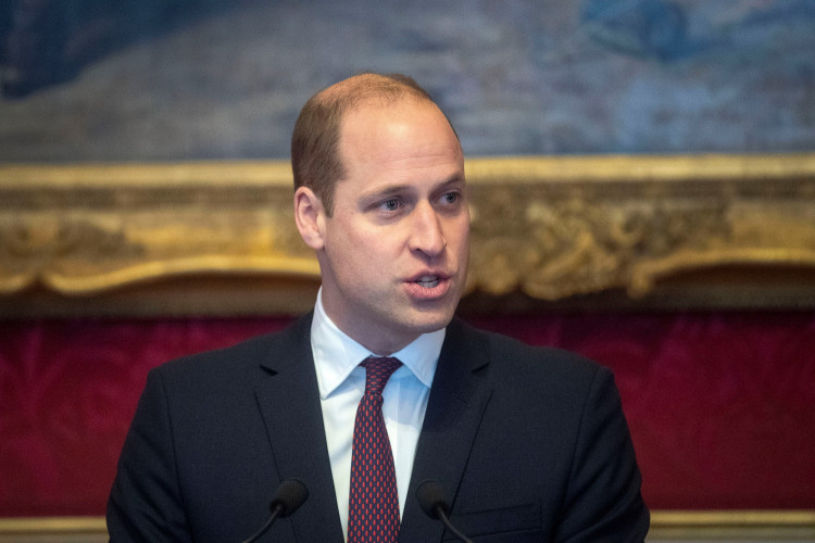 Britain's Prince William attends a meeting of the United for Wildlife Taskforces