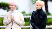 Joshua Hong and Yoon Jeonghan of SEVENTEEN`