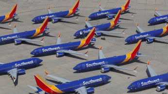 A number of grounded Southwest Airlines Boeing 737 MAX 8 aircraft