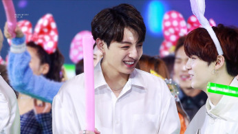 Jungkook and Suga of BTS