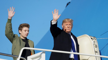 Barron Trump, Donald Trump