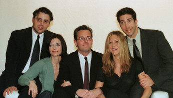 The cast of the American TV sitcom 