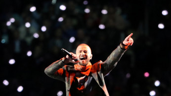 FILE PHOTO: NFL Football - Philadelphia Eagles v New England Patriots - Super Bowl LII Halftime Show - U.S. Bank Stadium, Minneapolis, Minnesota, U.S. - February 4, 2018. Justin Timberlake performs during the halftime show. REUTERS/Chris Wattie/File Photo
